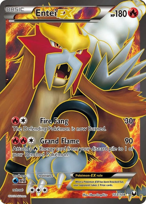 Entei Ex - Full Art (103)