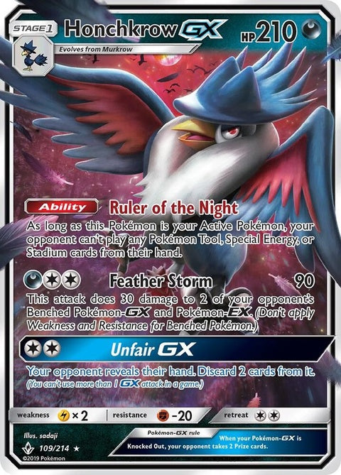 Honchkrow Gx (109)
