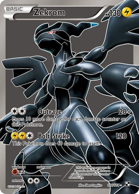 Zekrom - Full Art (114)