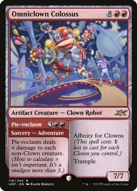 Omniclown Colossus // Pie-roclasm (116)