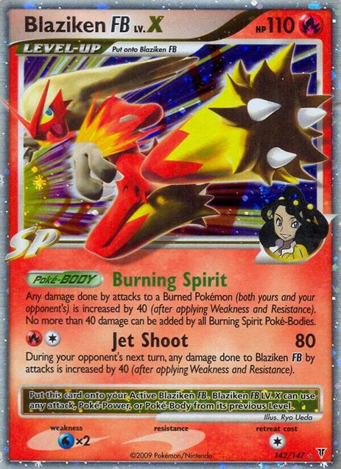 Blaziken Fb Lv.X (142)
