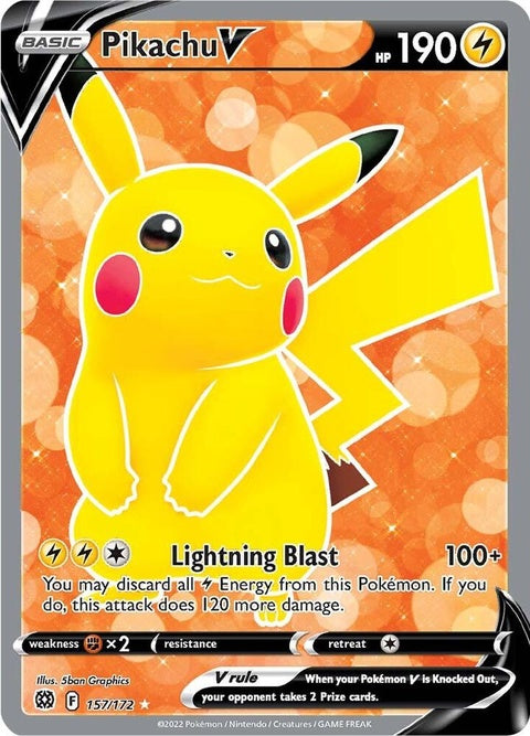 Pikachu V - Full Art (157)