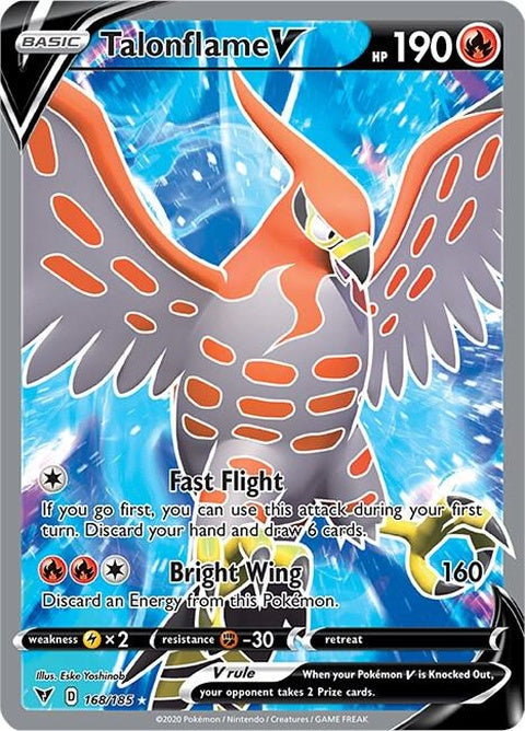 Talonflame V - Full Art (168)