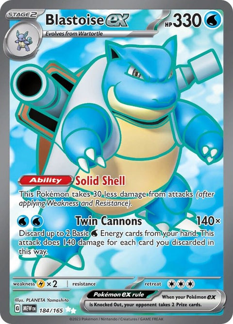 Blastoise Ex (184)