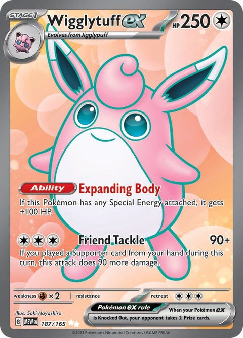 Wigglytuff Ex (187)