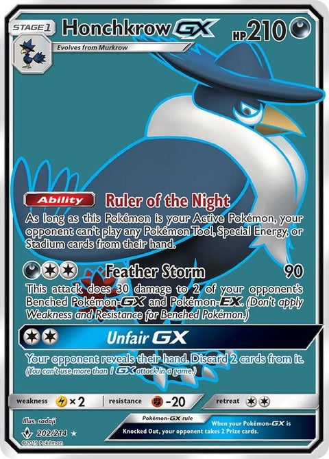 Honchkrow Gx - Full Art (202)