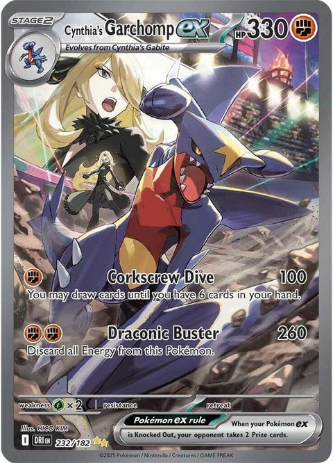 Cynthia's Garchomp Ex (232)