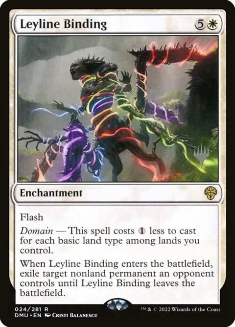 Leyline Binding (24p) - Planeswalker Stamped