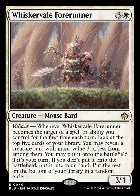 Whiskervale Forerunner (40)