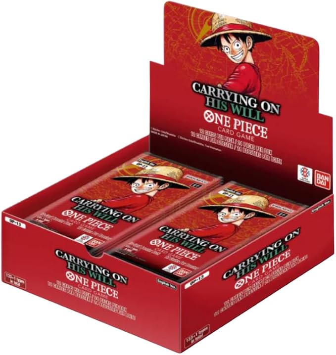 One Piece TCG - Carrying on His Will Booster Box (OP-13) 24 Booster Packs
