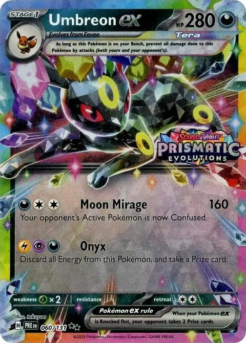 Umbreon Ex - Prismatic Evolutions Stamp (60)
