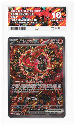 ACE 10 - ORICORIO EX - BLACK STAR PROMO - ENG - PERFECT SUB GRADE