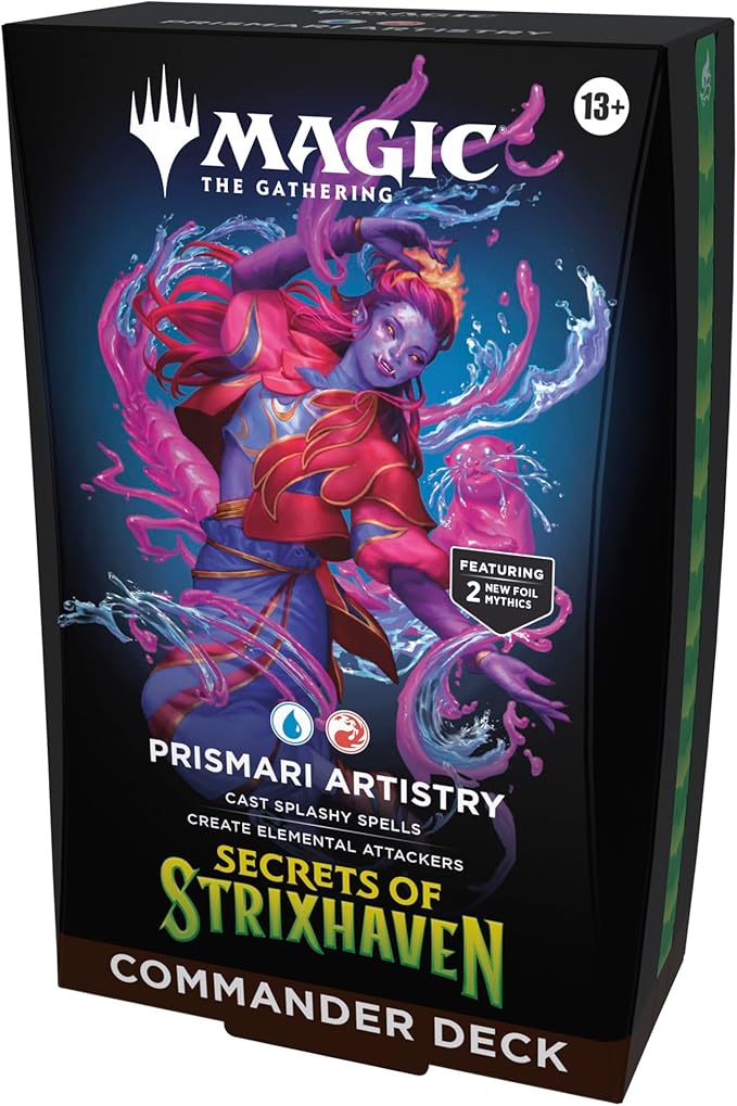 Magic: The Gathering Secrets of Strixhaven Commander Deck - Prismari Artistry (English Version)