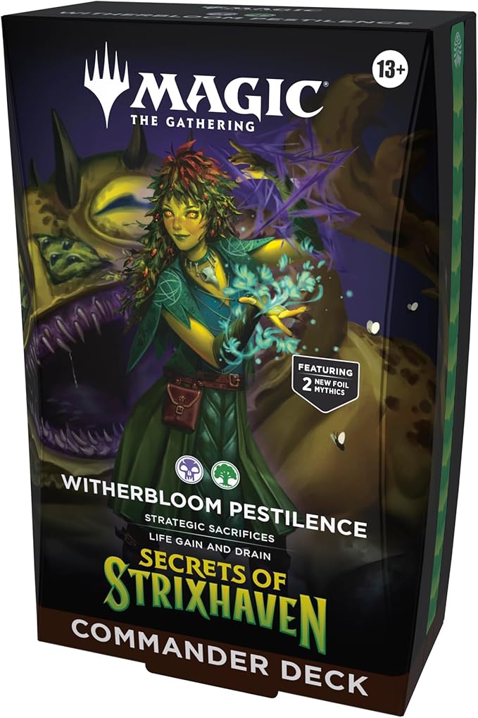 Magic: The Gathering Secrets of Strixhaven Commander Deck - Witherbloom Pestilence (English Version)