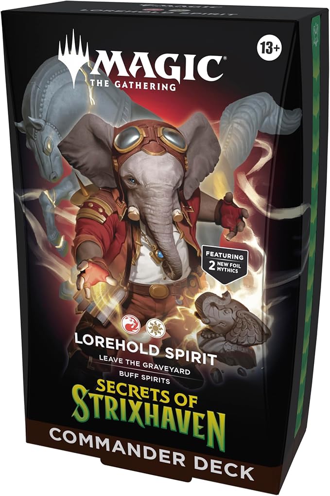 Magic: The Gathering Secrets of Strixhaven Commander Deck - Lorehold Spirit (English Version)