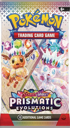 Pokémon TCG: Scarlet & Violet—Prismatic Evolutions Booster Bundle (6 Booster Packs)