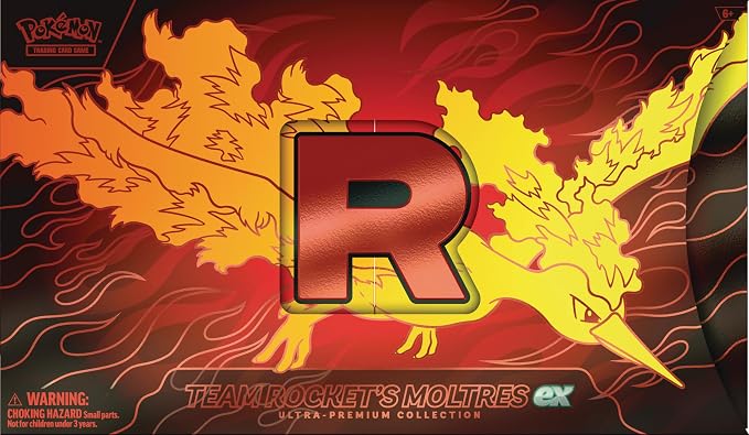 Pokémon TCG: Team Rocket Moltres EX Ultra-Premium Collection