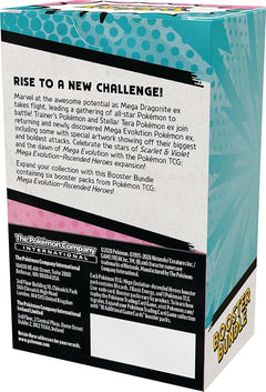 Pokémon TCG: Mega Evolution—Ascended Heroes Booster Bundle (6 Booster Packs)