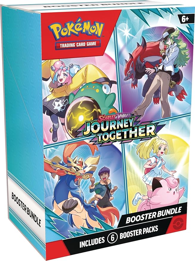 Pokémon TCG: Scarlet & Violet— Journey Together Booster Bundle (6 Booster Packs) (Copy)