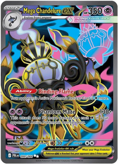 Mega Chandelure Ex (99)