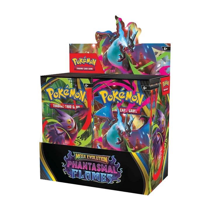 Pokémon TCG: Mega Evolution—Phantasmal Flames Booster Box