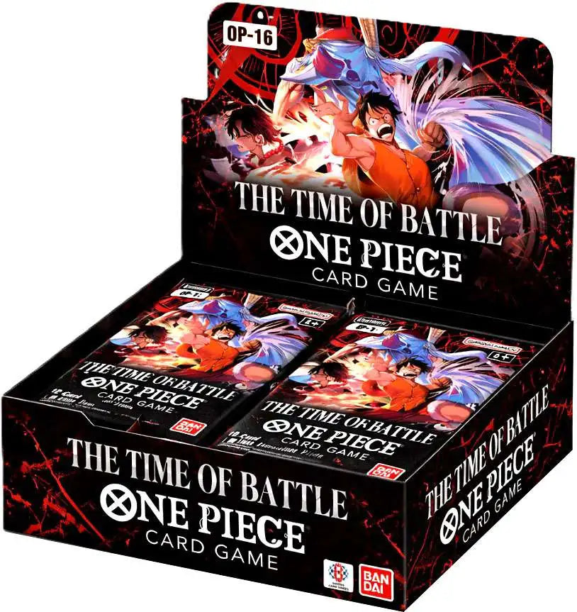 One Piece TCG - The Time Of Battle Booster Box (OP-16) 24 Booster Packs