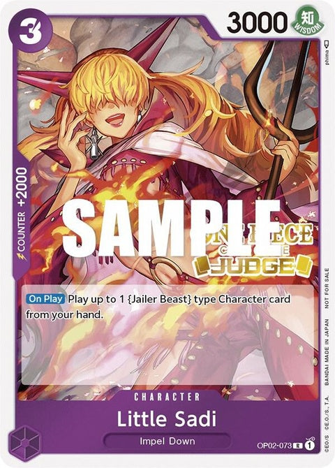Little Sadi (OP02-073) - Judge