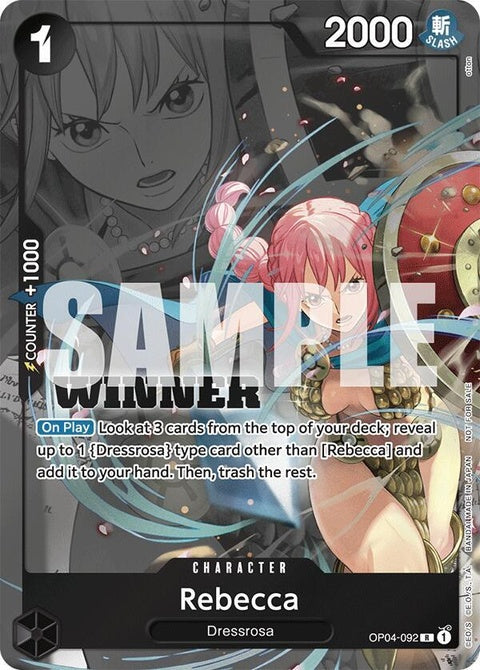 Rebecca (OP04-092) - Winner Pack 2025 Vol. 2