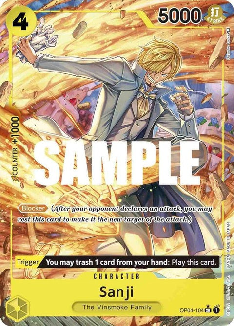 Sanji (OP04-104) - Alternative Art