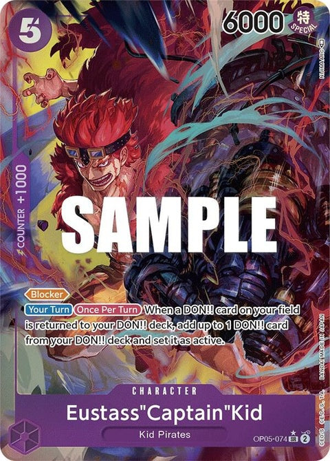 Eustass"Captain"Kid (OP05-074) - Alternative Art