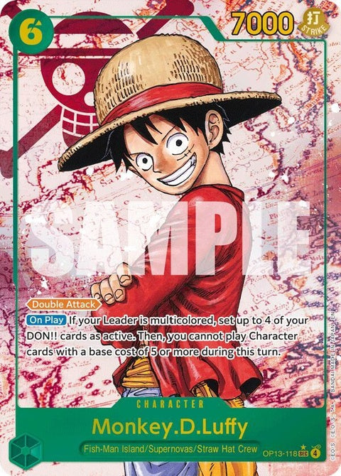 Monkey.D.Luffy (OP13-118) - Parallel
