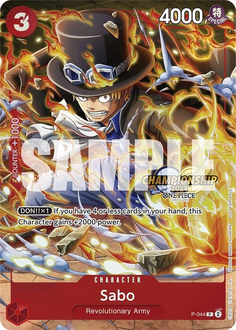 Sabo (P-044) - Cs 2024 Event Pack