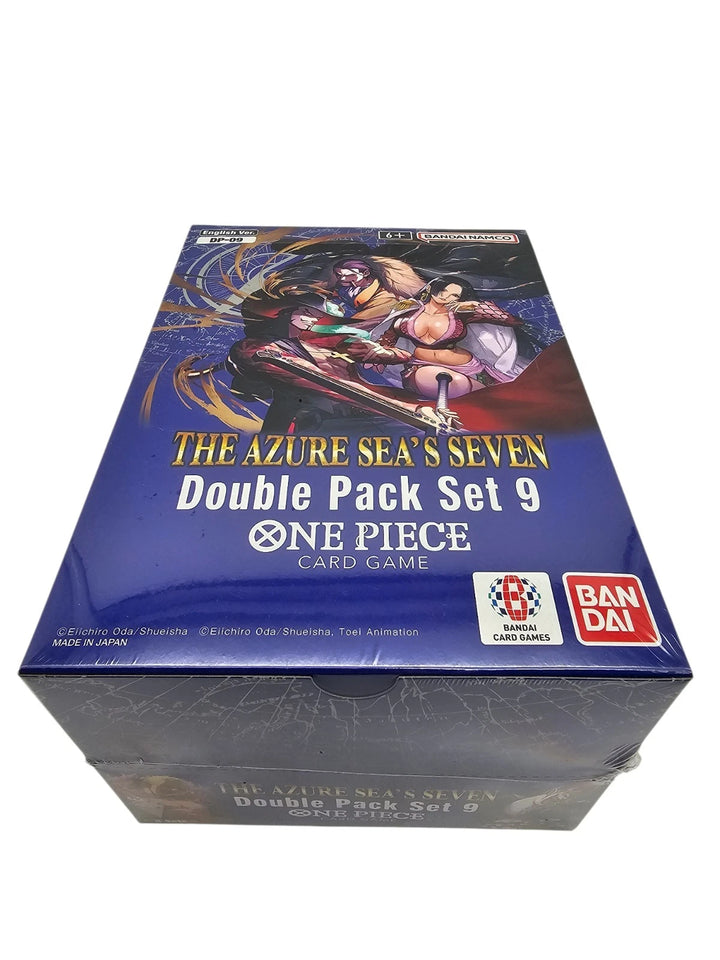 One Piece [OP-14 EB-04] The Azure Sea's Seven Double Pack Set 9 Display English