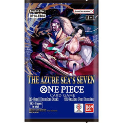 One Piece [OP-14 EB-04] The Azure Sea's Seven Double Pack Set 9 Display English