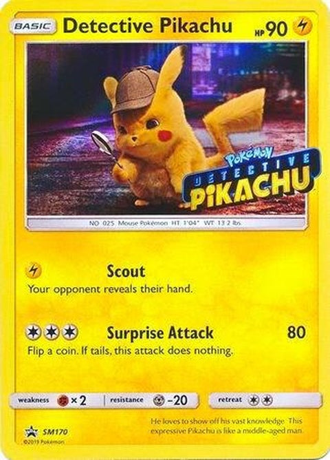 Detective Pikachu - Stamped (SM170)