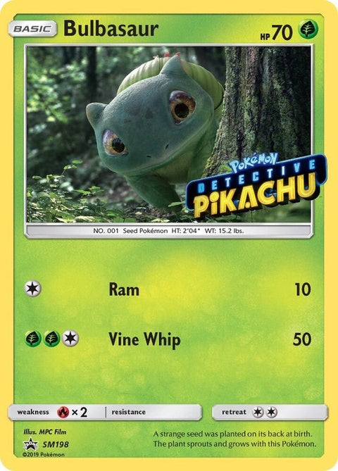Bulbasaur - Detective Pikachu Stamped (SM198)