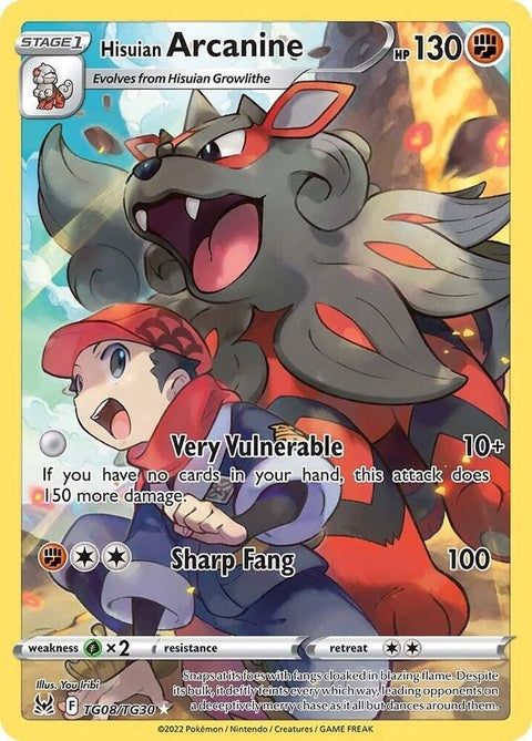 Hisuian Arcanine (TG08/TG30)